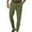 Army Green, variant on Diufon Men's Casual Pants Elastic Waist Drawstring Straight Leg Pants Solid Color Dressy Trousers with Pockets