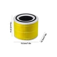 thumbnail image 4 of Compatible Con El Elemento Filtrante Purificador Aire Levoit Core 300 Filtro Carbón Activado Alta Eficiencia amarillo Likrtyny, 4 of 4