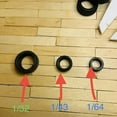thumbnail image 5 of 50Pcs Mini 1/32 Model Tires Handmade Cars Rubber Tres for DIY Mini Model Cars, 5 of 9