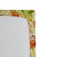 thumbnail image 3 of Ambesonne Floral Design Fitted Sheet, Asian Flowers Dreamy, King Size, Apple Green Coral, 3 of 5