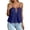 v#26Dark Blue109, variant on Womens Tank Tops Flowy Camisole Solid Color V Neck Spaghetti Strap Open Back Waist Draping Relaxed Fit for Summer Training Cute Tops,Black,L