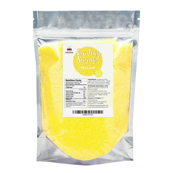 Sanding Sugar Yellow 32 oz.