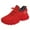 Red, variant on Winter Sneakers for Women Warm Furry Lined Lace up Platform Walking Shoes Cold Weather Outdoor Athletic Shoes Khaki Size 7.5