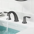 thumbnail image 2 of Bathroom Faucets for Sink 3 Hole, with Pop-up Drain and Supply Lines, for Vanity RV Farmhouse Sink, 2 of 9