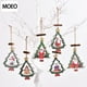 thumbnail image 5 of Paquete de 6 colgantes huecos de madera para Navidad, adornos para árboles de Navidad, decoración para fiestas colgantes Sincero  Hogar, 5 of 5