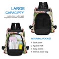 thumbnail image 6 of FORMRS Women's Travel Backpack Purse Anti-Theft Hidden Pockets Casual Shoulder Bag, Pink Raspberries, 6 of 7