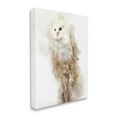thumbnail image 2 of Stupell Perched Barn Owl Wildlife Animals & Insects Painting Gallery Wrapped Canvas Print Wall Art, 2 of 5