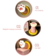 thumbnail image 4 of Lámpara Táctil Kawaii Silicona Cat Noche Tipo C Recargable para Del Escritorio, 4 of 9