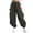 #0210-Army Green, variant on Favoffer Big Girls Bow Decor Wide Leg Pants Casual Elastic Waist Loose Fit Lightweight Sports Pants Comfortable Bottoms For Summer Outdoor Play Travel 5-15Y