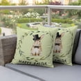 thumbnail image 2 of Outdoor Waterproof Pillow Covers Easter Bunny Farmhouse Garland Decorative Throw Pillow Protectors,Pillowcase Cushion Cases for Patio Sofa Garden Couch,16x16in,Pack of 2, 2 of 13