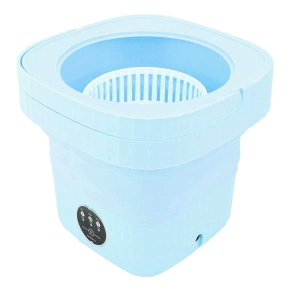 Portable Foldable Mini Washer 6L 36W IPX4 Waterproof for RV Travel Apartment with Comprehensive Hand Wash Simulation, Versatile Functions