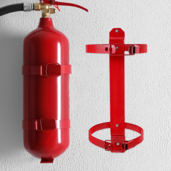 HAMPPLIES Soporte Universal Para Extintor De Incendios Con Compacto Y Ajustable Para Oficinas