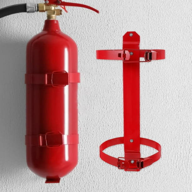 HAMPPLIES Soporte Universal Para Extintor De Incendios Con Compacto Y Ajustable Para Oficinas