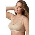 thumbnail image 3 of Playtex 4049 18 Hour Seamless Smoothing Wirefree Bra Size 44DD, White, 3 of 4