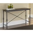 thumbnail image 2 of Steve Silver Lillian Industrial Console Table in Dark Oak, 2 of 2