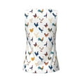 thumbnail image 5 of Lsque Various Rooster Printed Workout Tank Tops for Women, Athletic Sports Tank Tops, Compression Sleeveless Dry Fit Shirts,Sleeveless Yoga Shirt-X-Large, 5 of 9