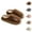 Coffee, variant on Winter Slippers for Women 2025 Fleece Lined Warm Cozy Fuzzy Slip On Slippers Indoor Non Slip Platform House Shoes