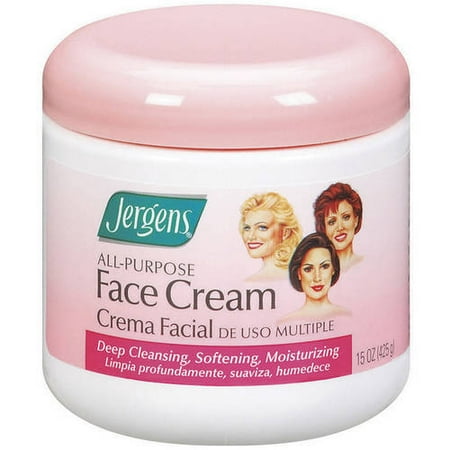 Jergens All-Purpose Cream Face Moisturizer , 15oz (Best Facial Moisturizer For Women Of Color)