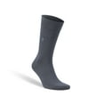 thumbnail image 7 of Bamboo Dress Socks for Men Seamless Premium Crew Socks Shoe Size 8 to 11.5 (Gray, 1 Pair), 7 of 7