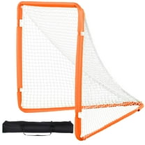 KFFKFF 4x4 Lacrosse Goal Net Folding Portable Youth Training Equipment Backyard