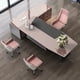 thumbnail image 1 of Computer Fashion Office Desk Elegant Professional Designer Studio Luxury Set Desk Tables Floor Mesa Computador House Furniture My Lux Decor Round, 1 of 6