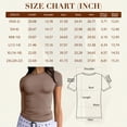 thumbnail image 2 of SUNBS Women's T Shirts Scoop Neck Short Sleeve Crop Tops Slim Fit Y2K Summer Tops, 2 of 7