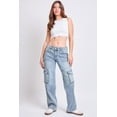 thumbnail image 2 of YMI Jeans Women's High Rise Skater Cargo Jeans, 2 of 7