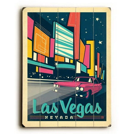 Las Vegas Wood - ArteHouse Decorative Wood Sign