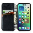 thumbnail image 4 of Mantto Designed for iPhone 14 Pro Max Case, Retro PU Leather Wallet Phone Case with Credit Card Holder Protective Shockproof Magnetic Kickstand Flip Cover for iPhone 14 Pro Max 6.7 inch,Black, 4 of 8