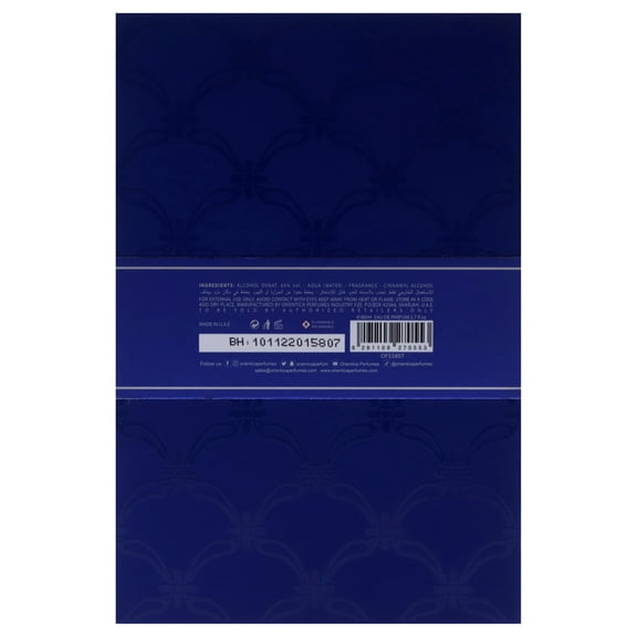 Orientica Royal Bleu Luxury Collection , 2.7 oz EDP Spray