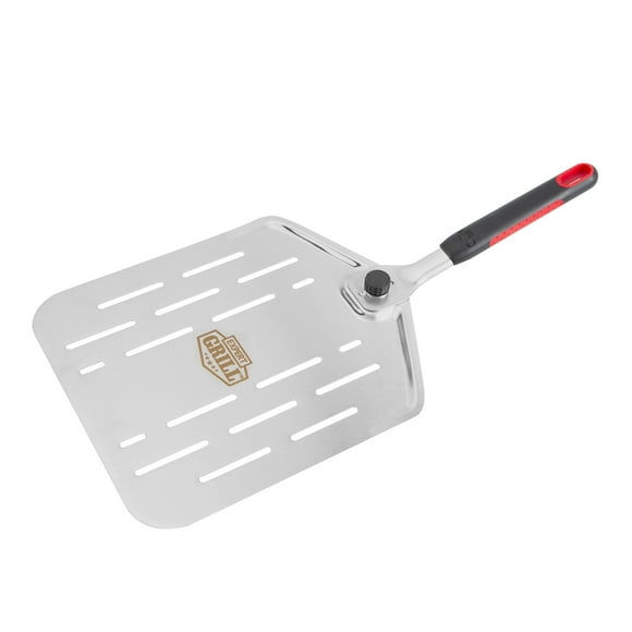 Expert Grill 11" Pizza Pan Peel with Plastic Handle, Stainless Steel Pizza Peel
