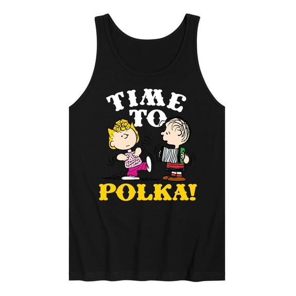 Peanuts - Time To Polka - Men's Jersey Tank Top