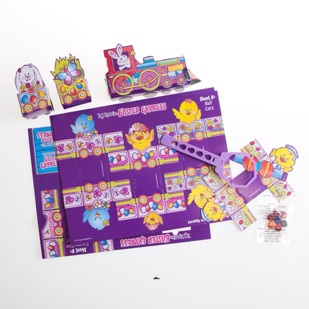 Easter Egg Coloring Kit With Egg Train Walmart Com Walmart Com