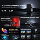 thumbnail image 2 of Miniproyector inteligente VOPLLS Native 1080P 4K WiFi Bluetooth, 2 of 7