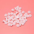 thumbnail image 2 of Couvercle Rond en Plastique avec Vis Blanc 100 Pcs pour Trou de 5mm de Diamètre, 2 of 5