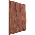 thumbnail image 2 of 19 5/8"W x 19 5/8"H Riverbank EnduraWall Decorative 3D Wall Panel, Universal Pearl Metallic Champagne Pink (Covers 2.67 Sq. Ft.), 2 of 6