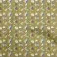 thumbnail image 1 of oneOone Rayon Olive Green Fabric Autumn Sewing Craft Projects Fabric Prints By Yard 56 Inch Wide, 1 of 4