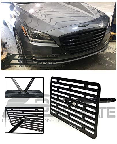EOS For 18-Up Hyundai Genesis G80 Sport Full Sized Front Tow Hook License Plate