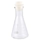 thumbnail image 1 of Matraz Erlenmeyer De Vidrio Con Tapón, 250 Ml De Cuello Ancho, Cristal Transparente Graduado Para Laboratorio Químico, Matraces Cónicos Para Experimentos Científicos y Mediciones Preci, 1 of 5