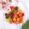 thumbnail image 3 of AMERTEER Small Pumpkins Artificial Fake  Vegetables Halloween Decorations 50pcs, 3 of 6