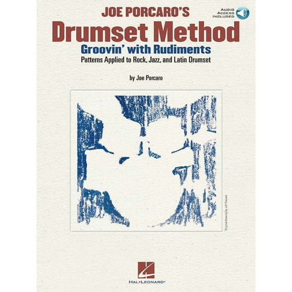 Joe Porcaro's Drumset Method - Groovin' with Rudiments Book/Online Audio, (Paperback)