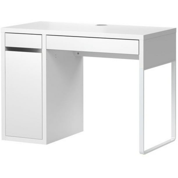 Ikea Desk White Micke 34210 5112 1610, Small White Desk Ikea
