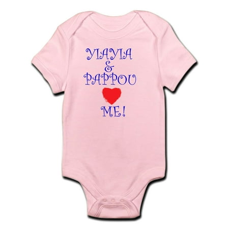 

CafePress - YIAYIA AND PAPPOU LOVE ME Infant Bodysuit - Baby Light Bodysuit