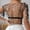 Black, variant on Women’s Tanks Rhinestone Crop Tank Top with Sleeveless Fringe Shawl Wrap See-Through Mesh Body Chain for Beach Cover-Up White XS