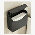 thumbnail image 2 of JLFNYA Tissue Box Covers, Kleenex Box Cover, Kleenex Holder, Tissue Box Wall Mounted, Kleenex Holder for Bathroom, Suitable for Toilet, Bathroom, Kitchen, Bedroom, Livingroom, Office, 2 of 7