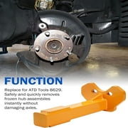 Hub Assembly Removal Tool 8629 Wheel Bearing Hub Removal Tool for ATD Tools for All Axle Bolt Hubs (5, 6 & 8 Lug Hubs)