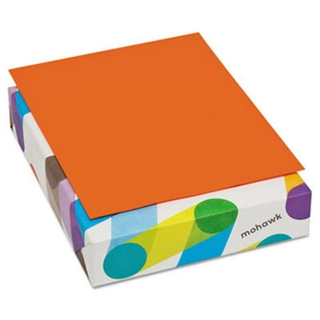 paper mohawk britehue multipurpose colored orange