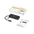 thumbnail image 4 of StarTech.com USB 3.0 Mini Dock, Dual Monitor USB-A Docking Station w/ DisplayPort 4K 60Hz Video & Gigabit Ethernet, 1ft (30cm) Cable, Portable USB 3.1 Gen 1 Type-A Laptop Adapter, 4K Dock - DisplayLink Mini Dock (USBA2DPGB) - Docking station - USB - 2 x DP - 1GbE, 4 of 7