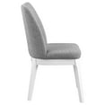 thumbnail image 6 of Carissa Upholstered Dining Side Chair Light Grey (Set of 2), 6 of 13