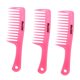 thumbnail image 4 of 3 peines para desenredar el cabello con mango largo, peines de de dientes redondos, alto Rosado Yuyangstore Peine antiestático desenredante, 4 of 8